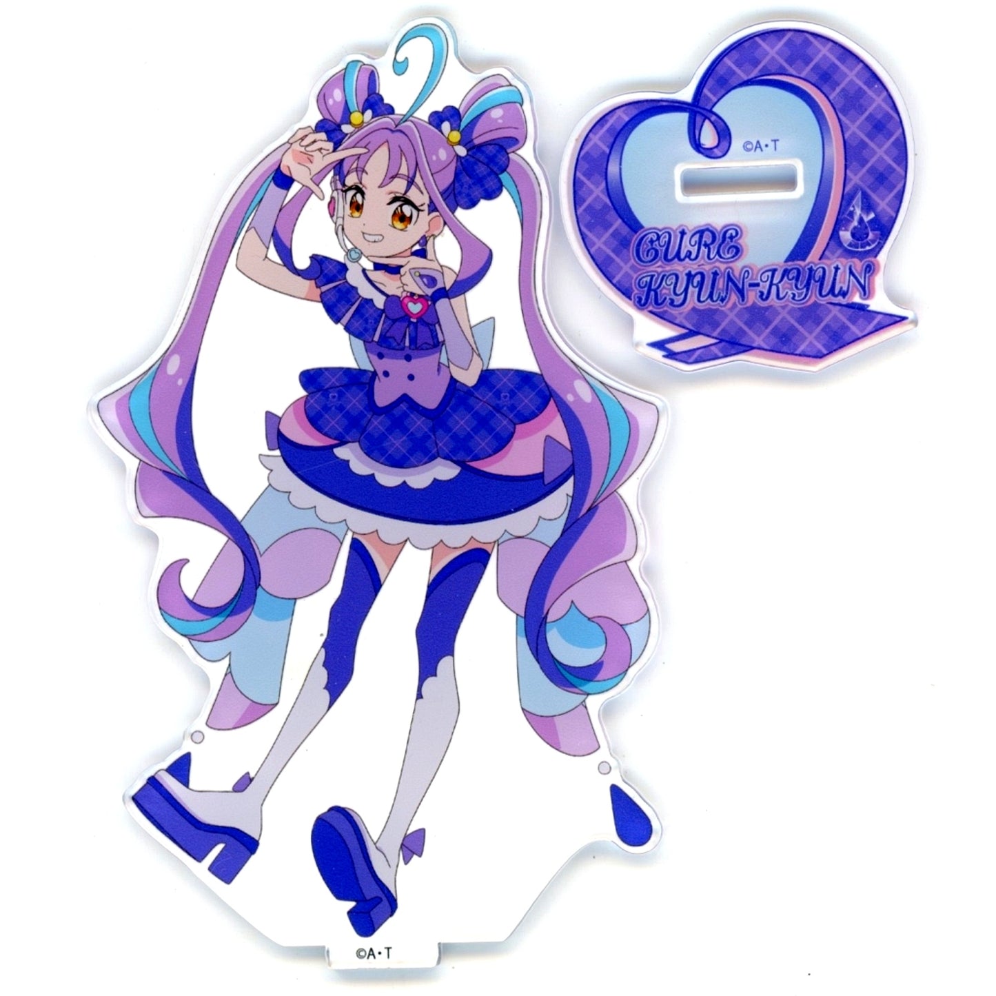 Cure Kyun Kyun Kimi to Idol Precure Exhibition -Kimi to Aeru Toki!- Acrylic Stand [USED]
