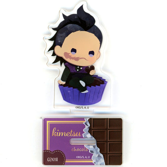 Genya Shinazugawa Yurafuwa Series Chocolate Ver. Acrylic Stand Demon Slayer [USED]