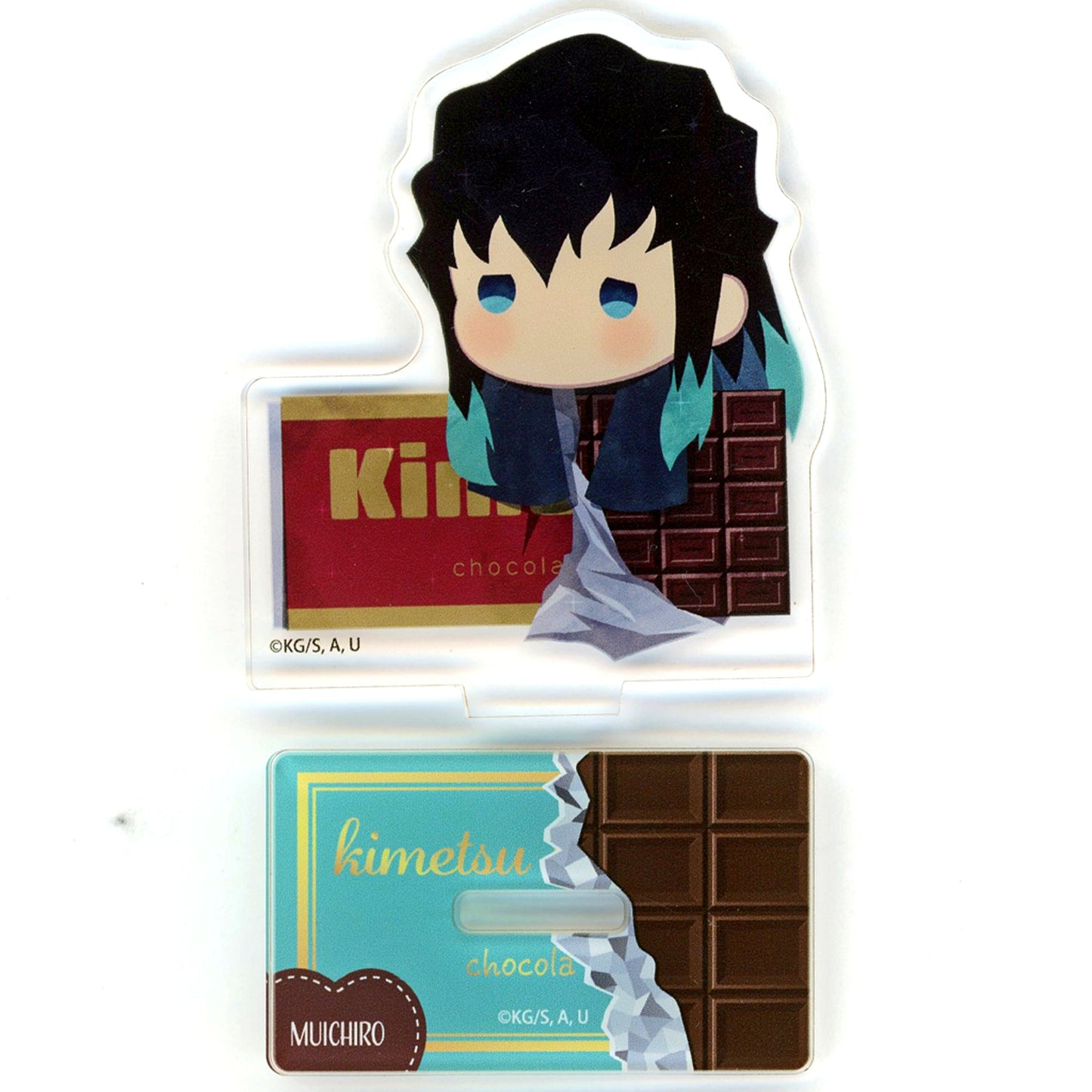 Muichiro Tokito Yurafuawa Series Chocolate Ver. Acrylic Stand Demon Slayer [USED]