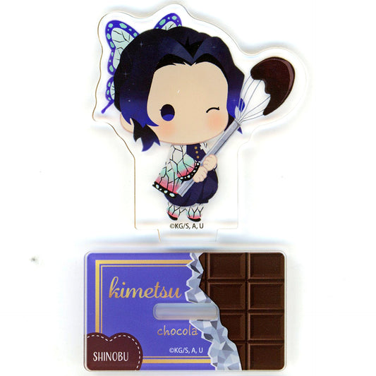 Shinobu Kocho Yurafuwa Series Chocolate Ver. Acrylic Stand Demon Slayer: Kimetsu no Yaiba [USED]