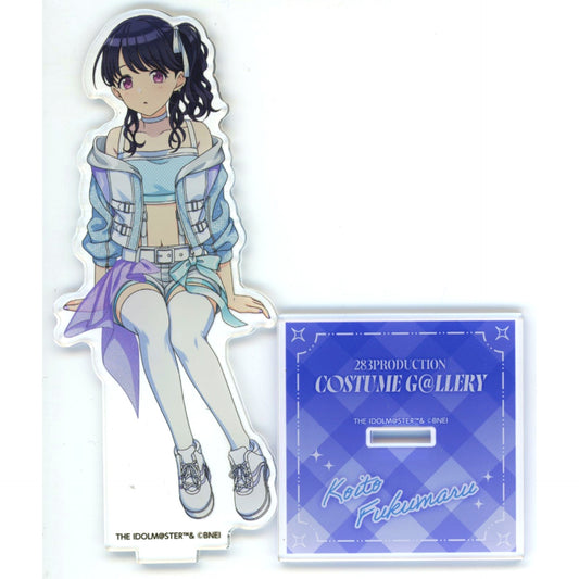 Koito Fukumaru COSTUME G@LLERY Ver. Idolmaster Shiny Colors Costume Exhibition 283PRODUCTION COSTUME G@LLERY Official Acrylic Stand [USED]