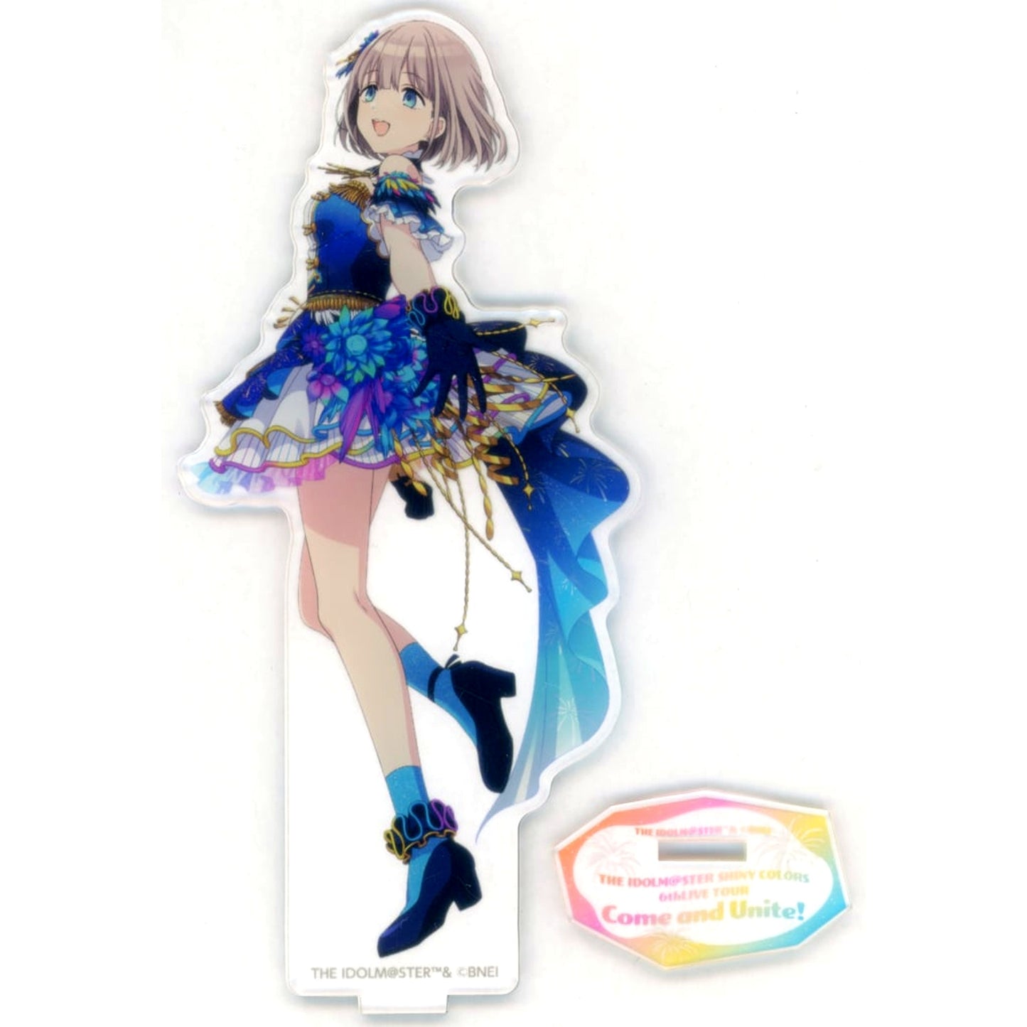 Asahi Serizawa The Idolmaster Shiny Colors Official Acrylic Stand Refulgent Plumage ver. Exhibition [USED]