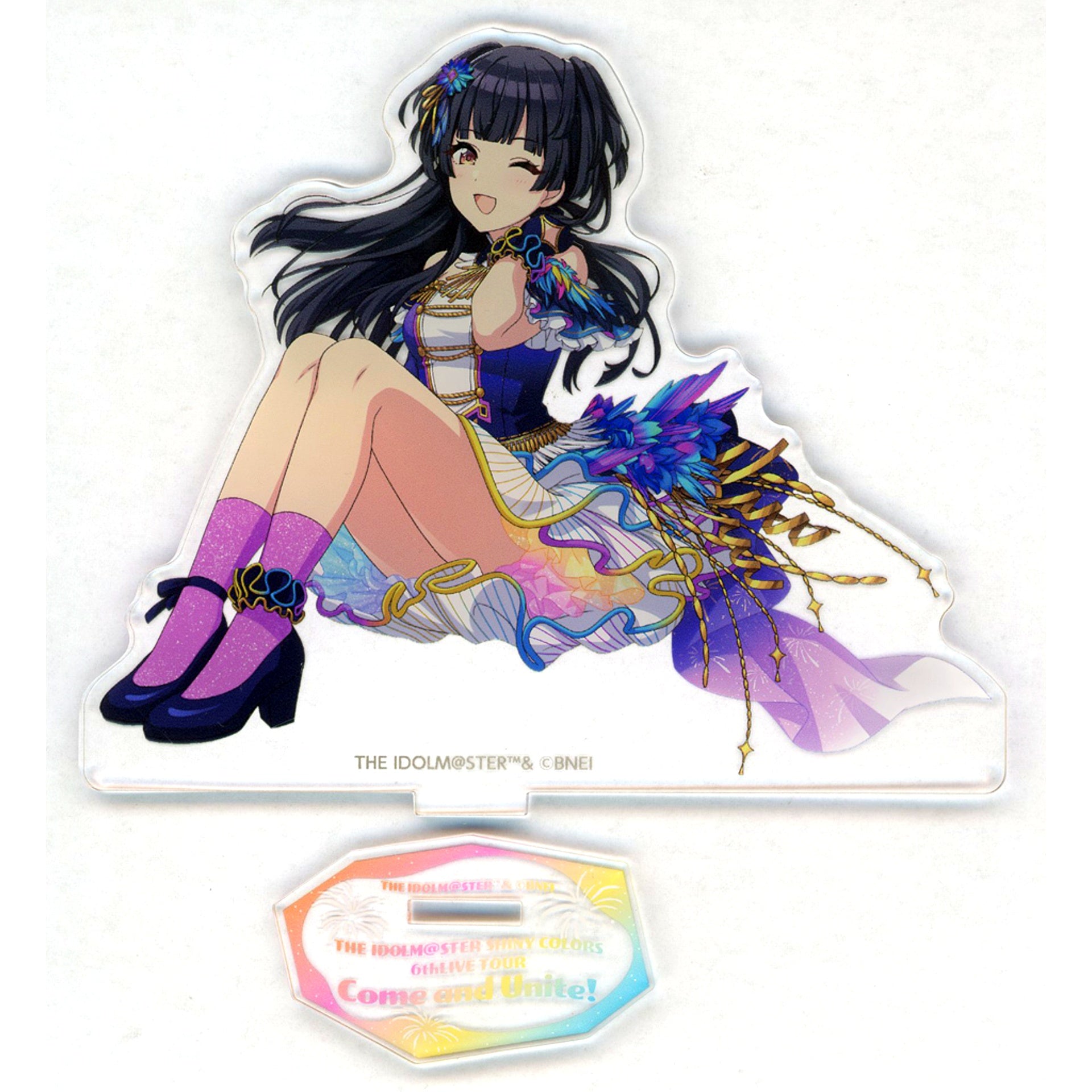 Fuyuko Mayuzumi Refulgent Plumage Ver. Official Acrylic Stand The Idolmaster Shiny Colors Exhibition 283PRODUCTION COSTUME G@LLERY [USED]