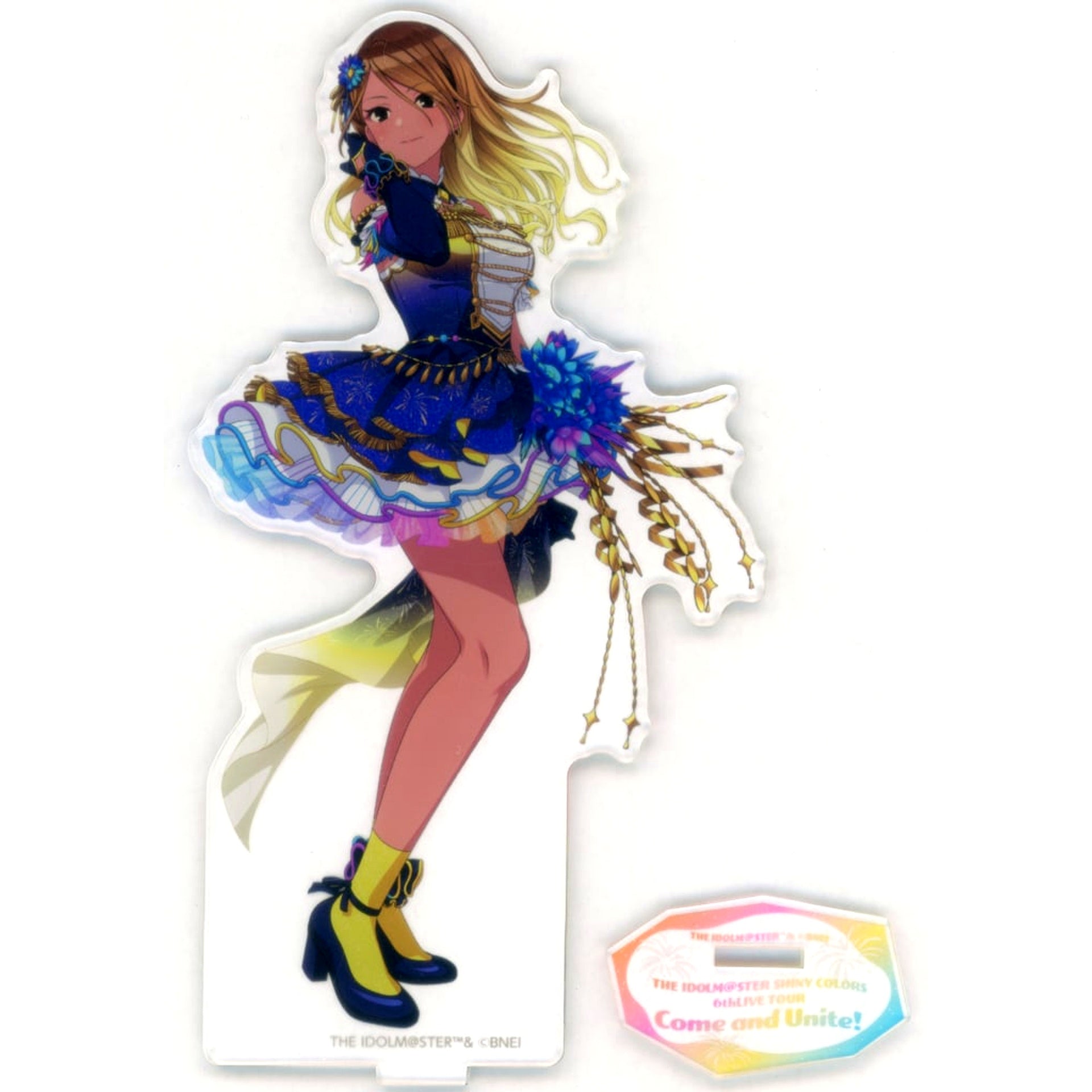 Mei Izumi The Idolmaster Shiny Colors Official Acrylic Stand Refulgent Plumage ver. Exhibition [USED]