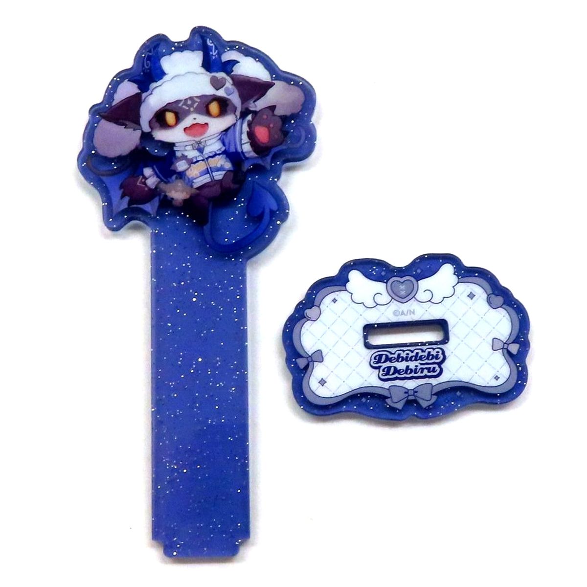 Debidebi Debiru Glitter Acrylic Stand Virtual YouTuber Nijisanji Angelic Dream [USED]
