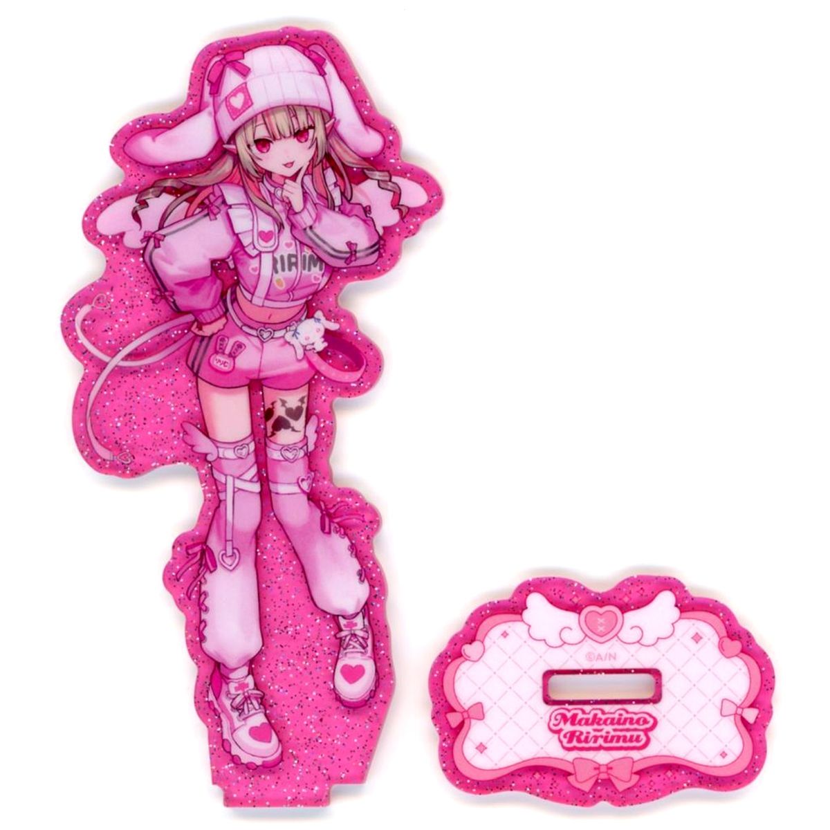 Makaino Ririmu Glitter Acrylic Stand Virtual YouTuber Nijisanji Angelic Dream [USED]
