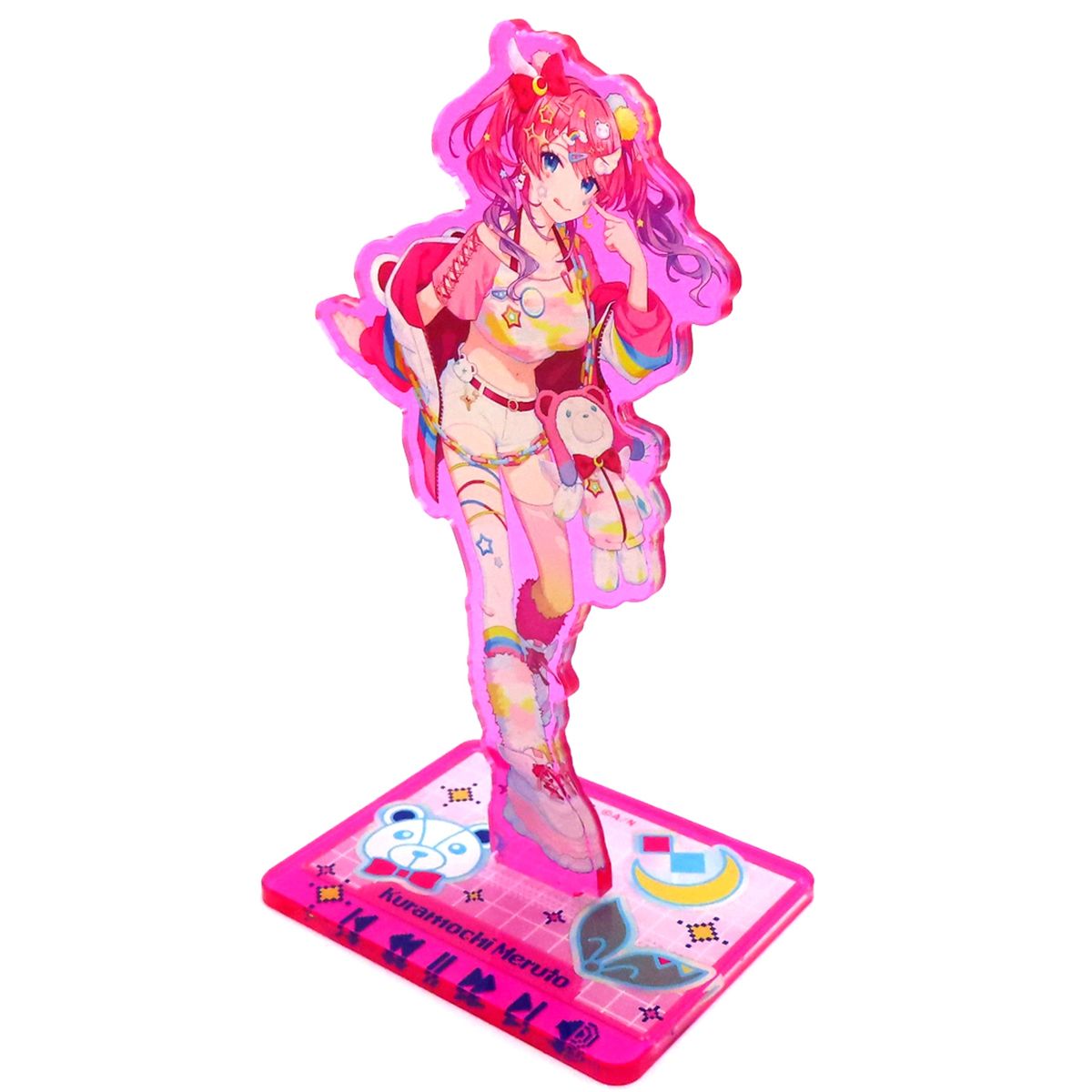 Kuramochi Meruto Acrylic Stand Virtual YouTuber Nijisanji Decora Mode PART2 [USED]