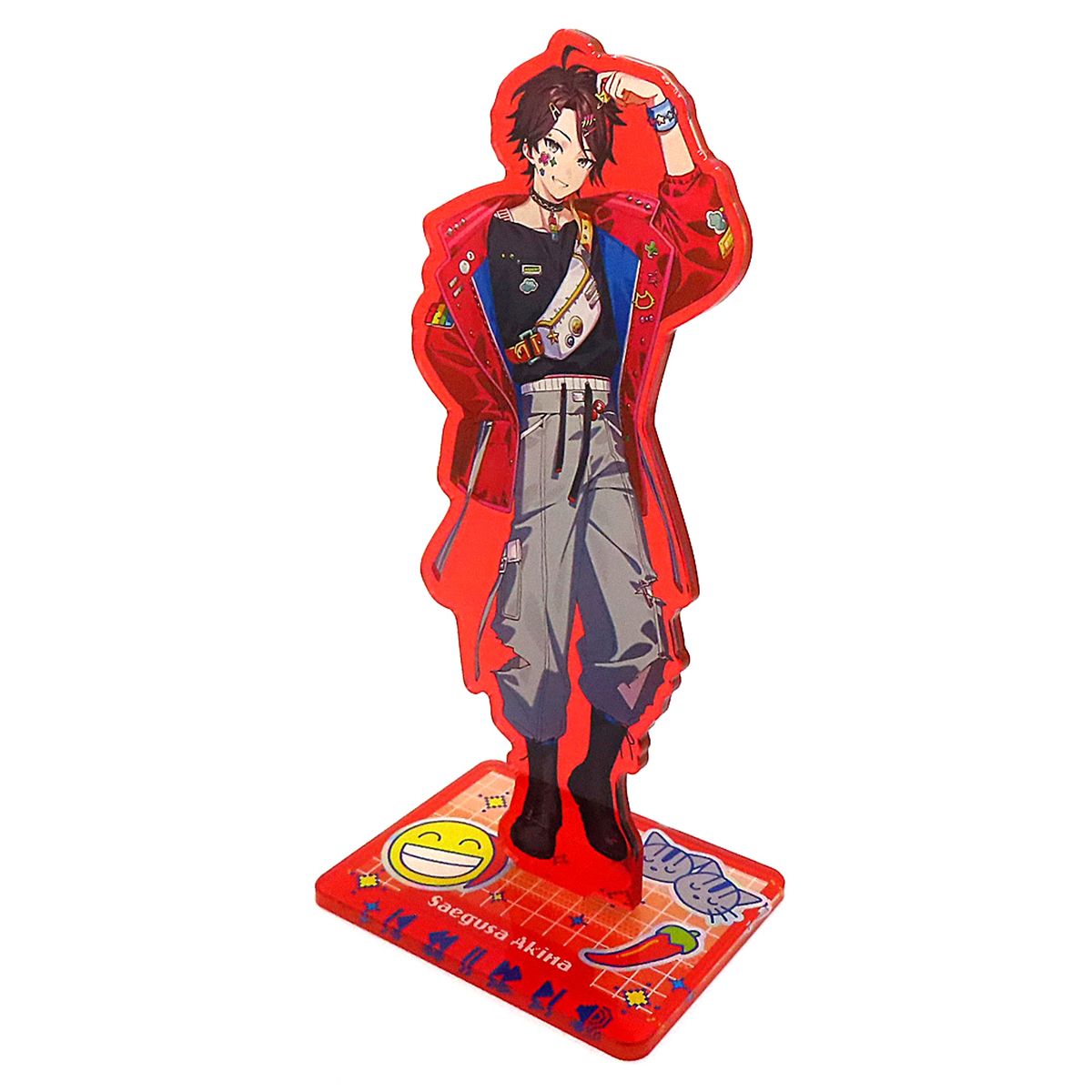 Saegusa Akina Acrylic Stand Virtual YouTuber Nijisanji Decora Mode PART2 [USED]