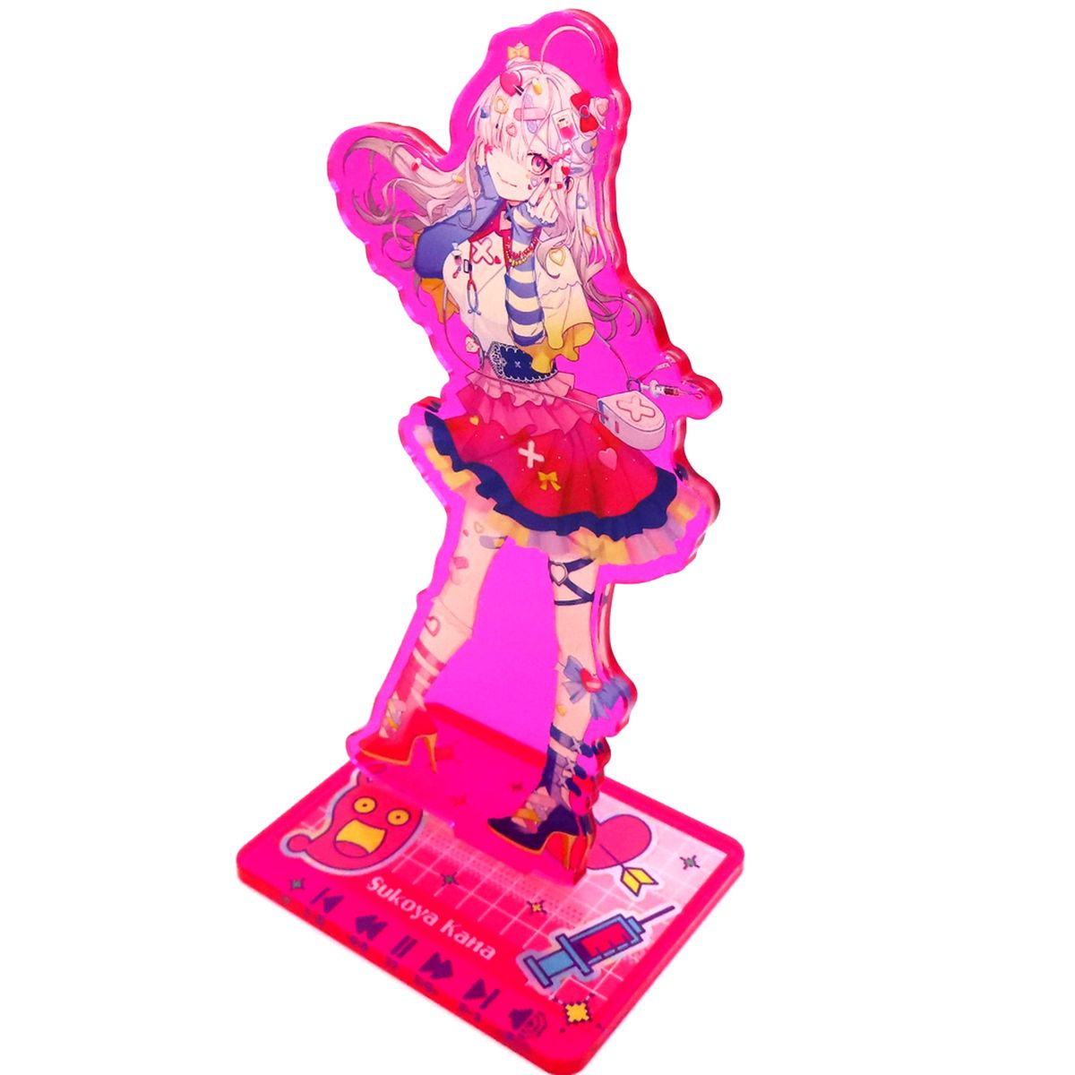 Sukoya Kana Acrylic Stand Virtual YouTuber Nijisanji Decora Mode [USED]