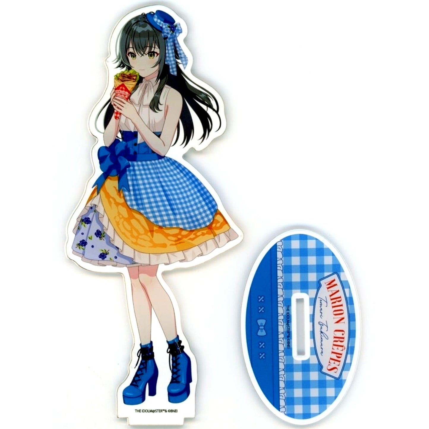 Temari Tsukimura Gakuen Idolmaster Acrylic Stand Crepe Style Dress Ver. Drawn Illustration Marion Crepes [USED]