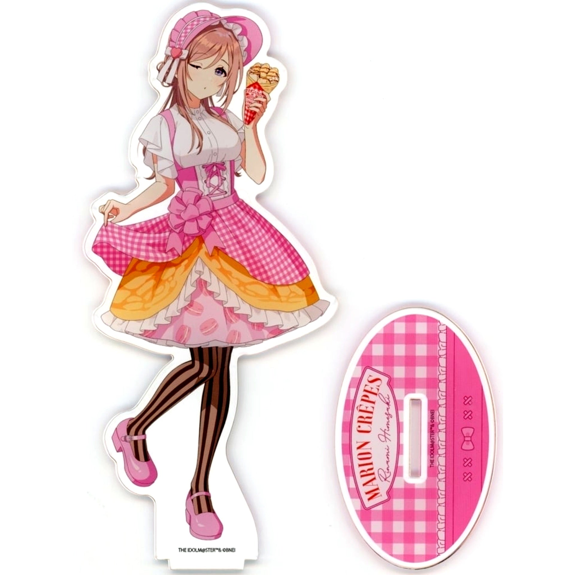 Rinami Himezaki Gakuen Idolmaster Acrylic Stand Crepe Style Dress Ver. Drawn Illustration Marion Crepes [USED]