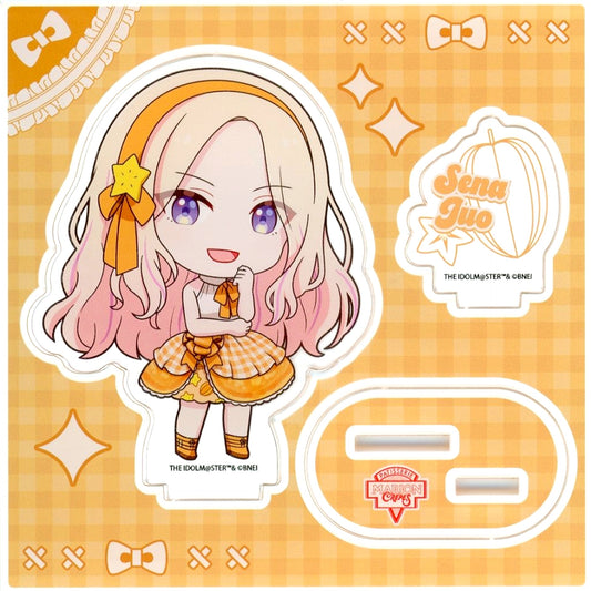 Sena Juo Gakuen The Idolmaster Acrylic Stand Plate Crepe Style Dress ver. Marion Crepes [USED]