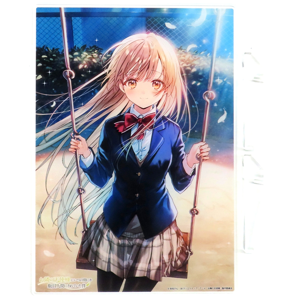 Mahiru Shiina A-1 Prize TV Anime The Angel Next Door Spoils Me Rotten A4 Acrylic Board DMM Scratch! Scratch 4th [USED]