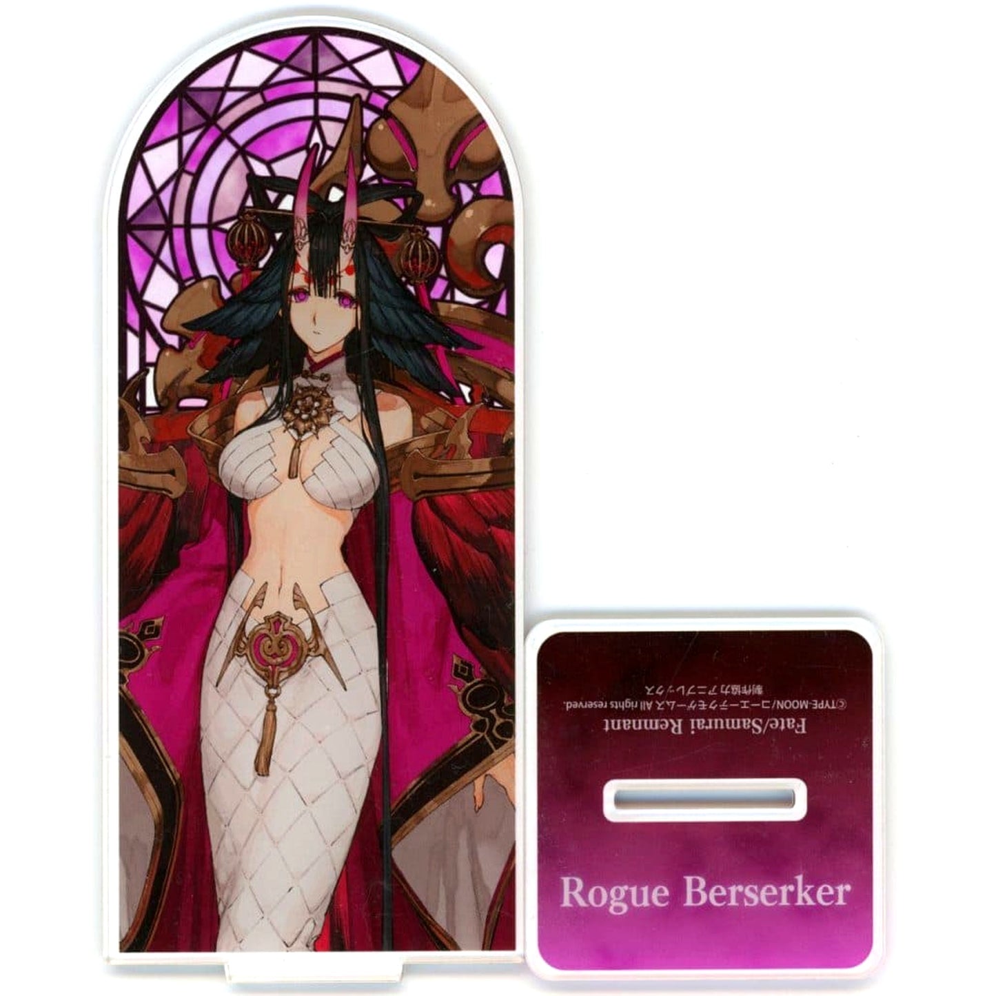 Rogue Berserker Fate/Samurai Remnant Stained Glass Style Acrylic Stand [USED]