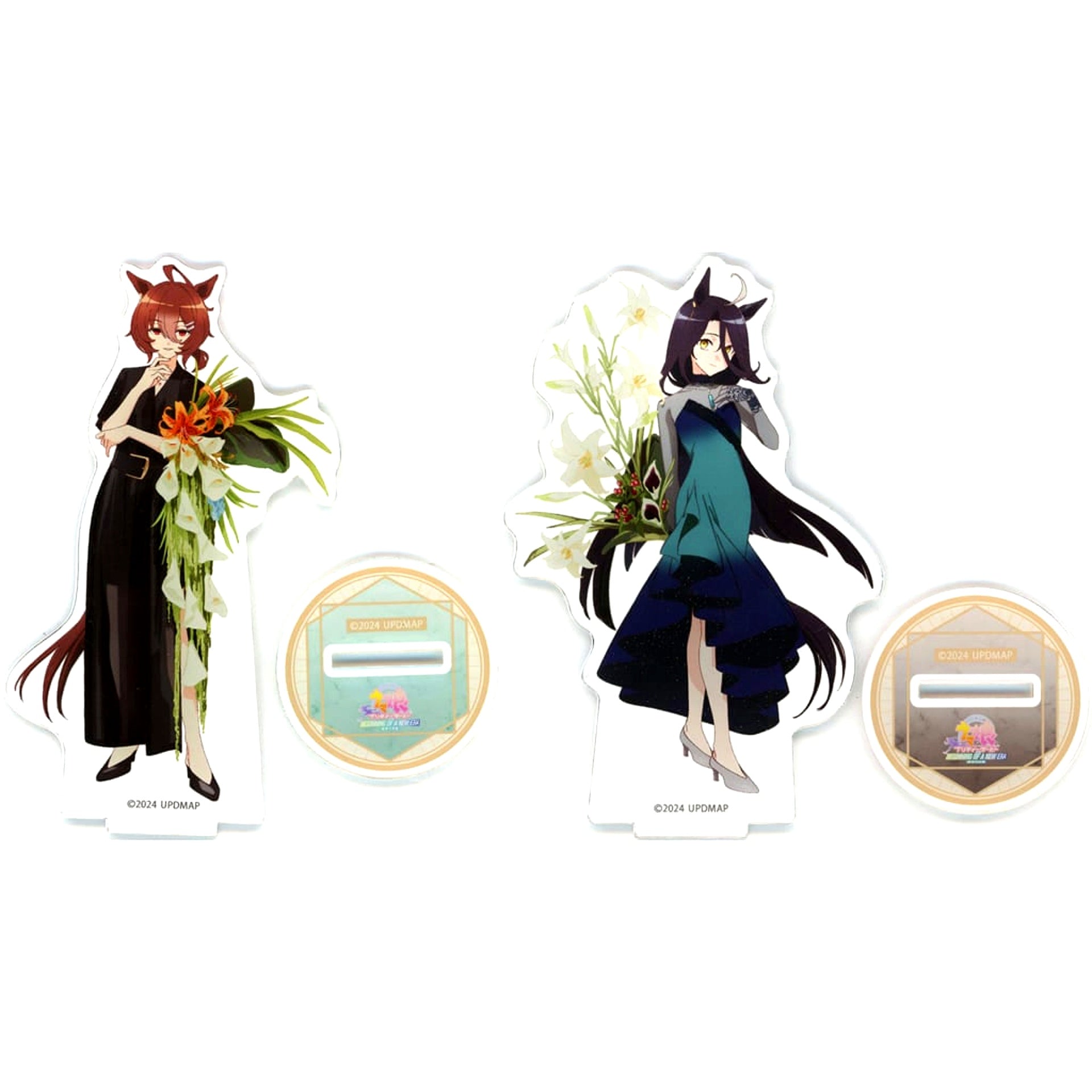 Agnes Tachyon & Manhattan Cafe Umamusume: Pretty Derby Movie Beginning of a New Era Blu-ray Deluxe Edition Animate Limited Set Included Bonus Newly Drawn Acrylic Stand 2-Piece Set Single Item [USED]