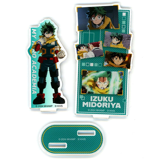 Izuku Midoriya Acrylic Stand with Scene Photo My Hero Academia THE MOVIE You're Next [USED]