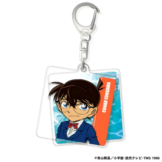 Conan Edogawa Detective Conan Trading Slide Acrylic Keychain [USED]