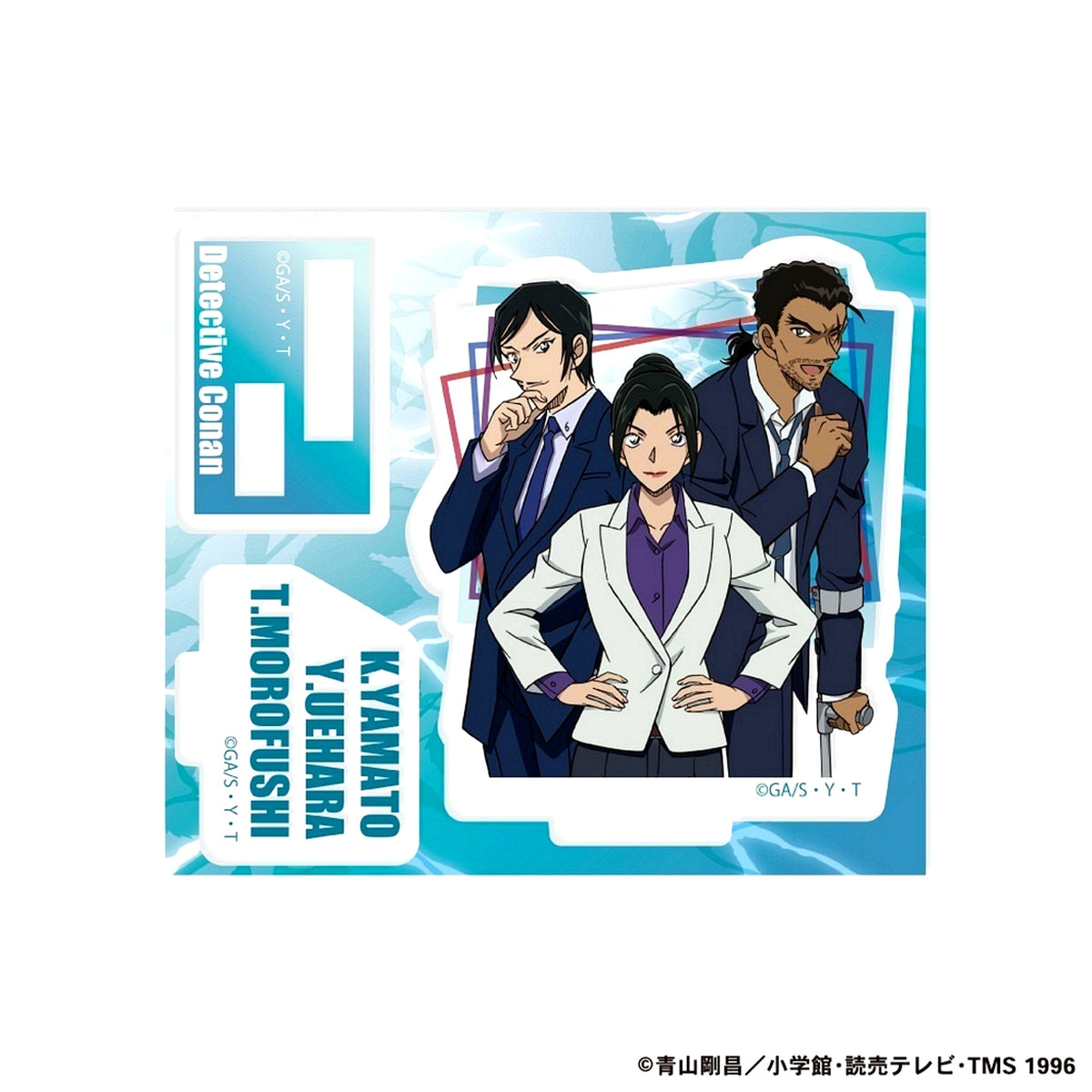 Yamato, Morofushi & Uehara Acrylic Stand Detective Conan [USED]