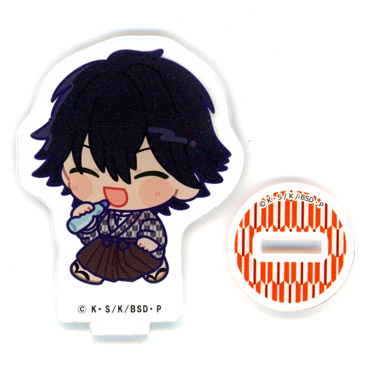 Ranpo Edogawa Strolling Chibi Char Acrylic Stand Mayoi Inu Kenbunroku Museum Meiji-Mura x Bungo Stray Dogs [USED]