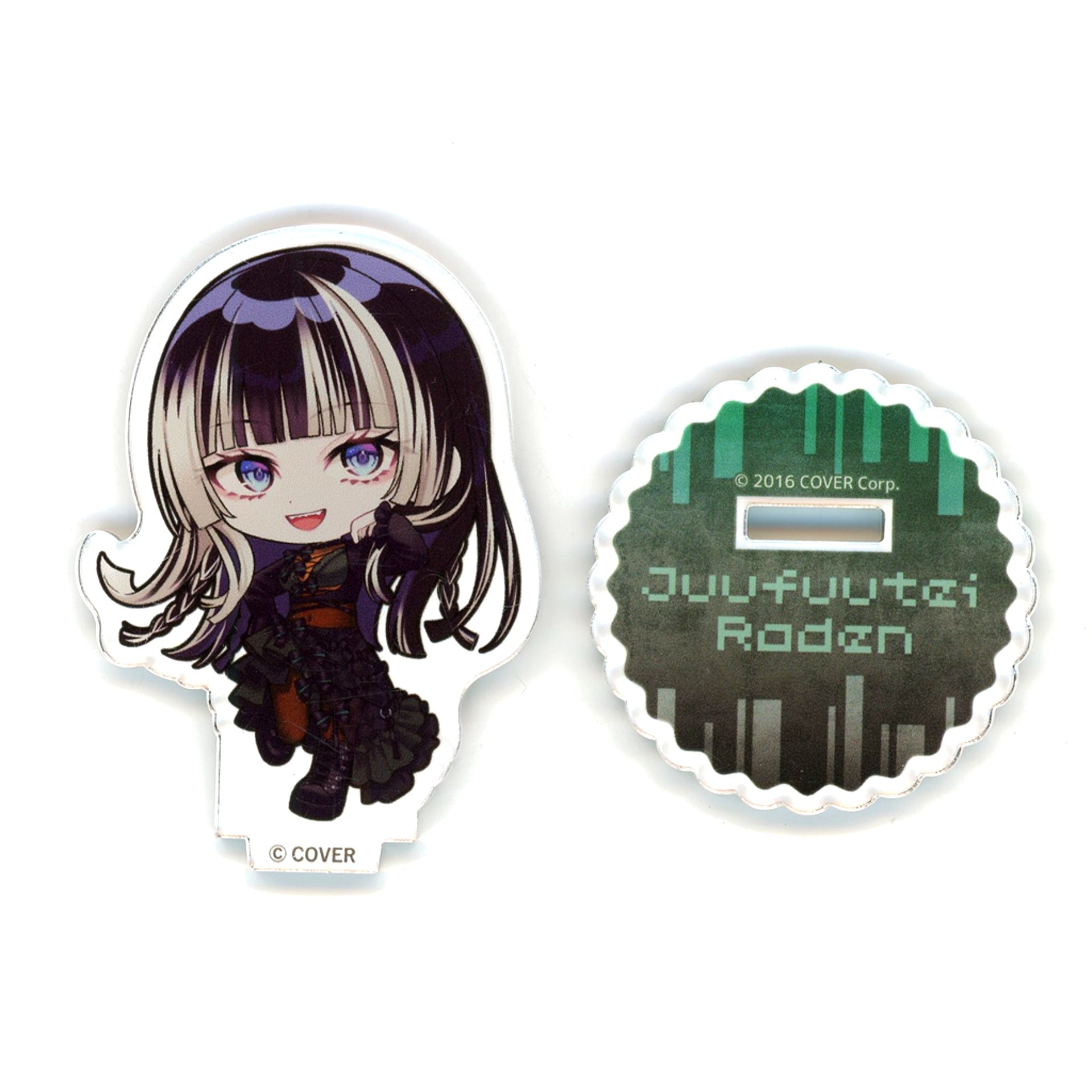 Juufuutei Raden Virtual YouTuber Hololive ReGLOSS Cho VeryBar x SWEETS PARADISE Trading Acrylic Stand Stage Ver. Mini Character Ver. [USED]