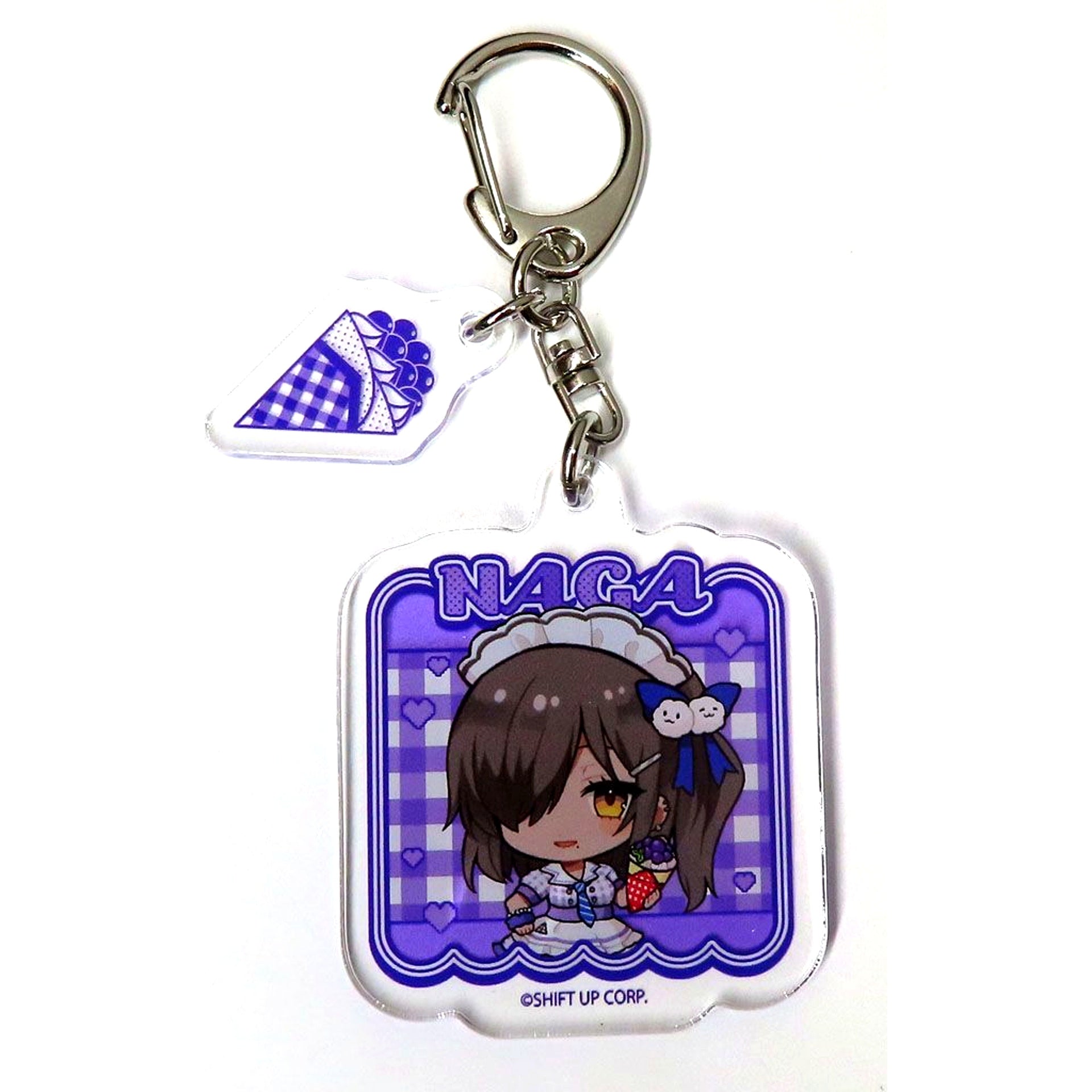 Naga Chibi Goddess of Victory: NIKKE Parts Attached Acrylic Keychain 01. Drawn Illustration Marion Crepes [USED]