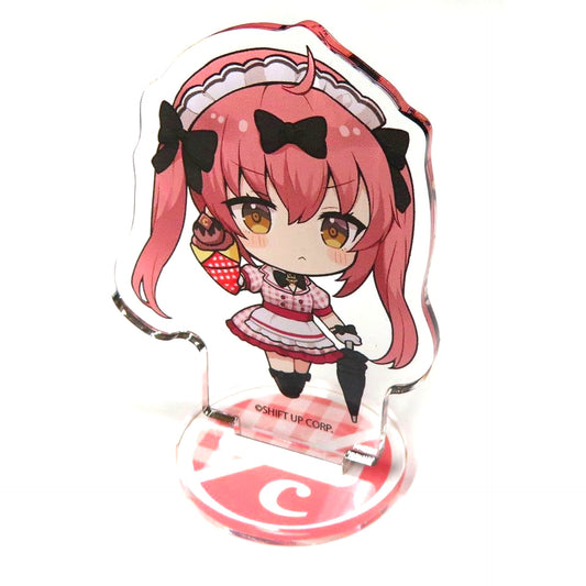 Cocoa Acrylic Petit Stand 02. Mini Character Illustration Online Limited Goddess of Victory: Nikke x Marion Crepes [USED]