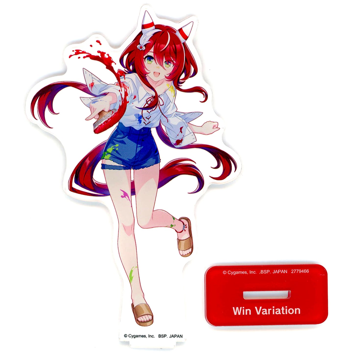 Win Variation Uma Musume: Pretty Derby Big Acrylic Plate with Stand Painter Style Vol.3 NAMCO Promotion third Namco Limited [USED]
