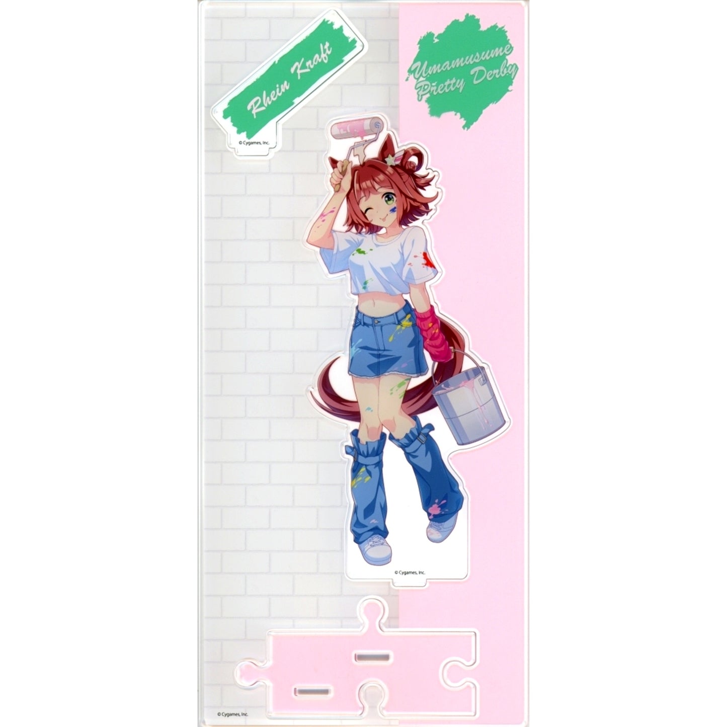 Line Craft Uma Musume Pretty Derby Acrylic Stand Painter Style NAMCO Promotion third Chara Pop Store [USED]