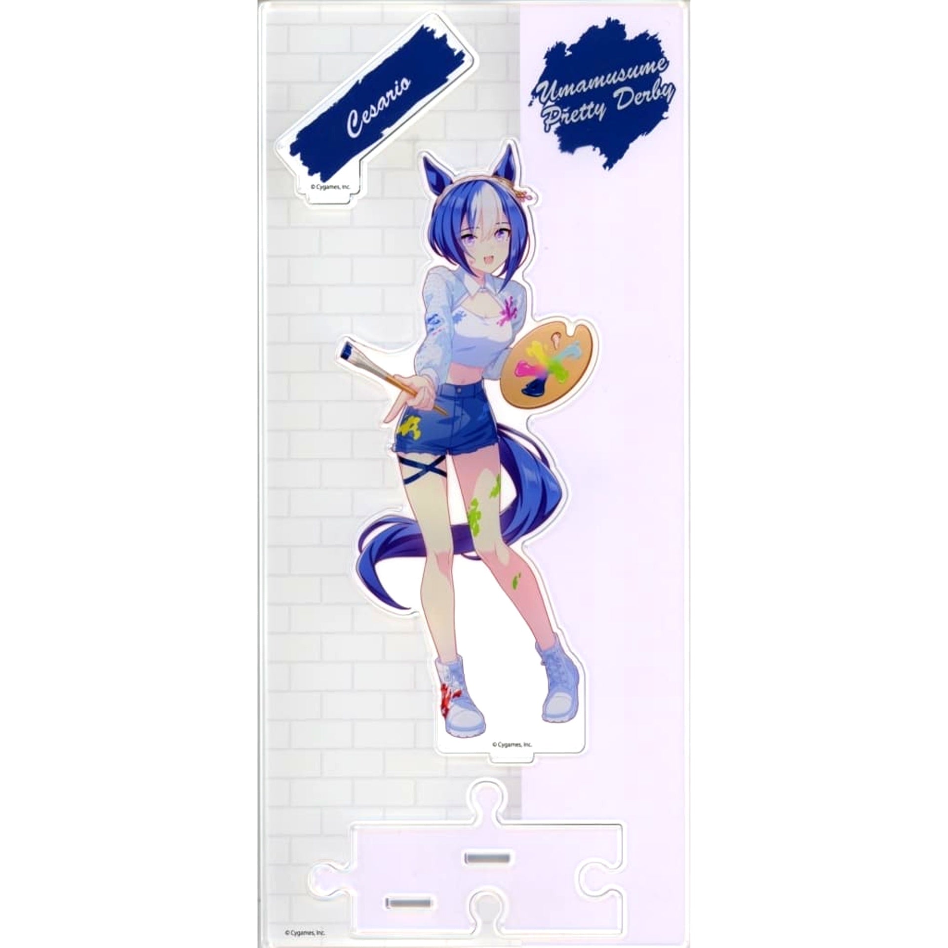 Cesario Umamusume: Pretty Derby NAMCO Promotion third Chara Pop Store Acrylic Stand Painter Style [USED]