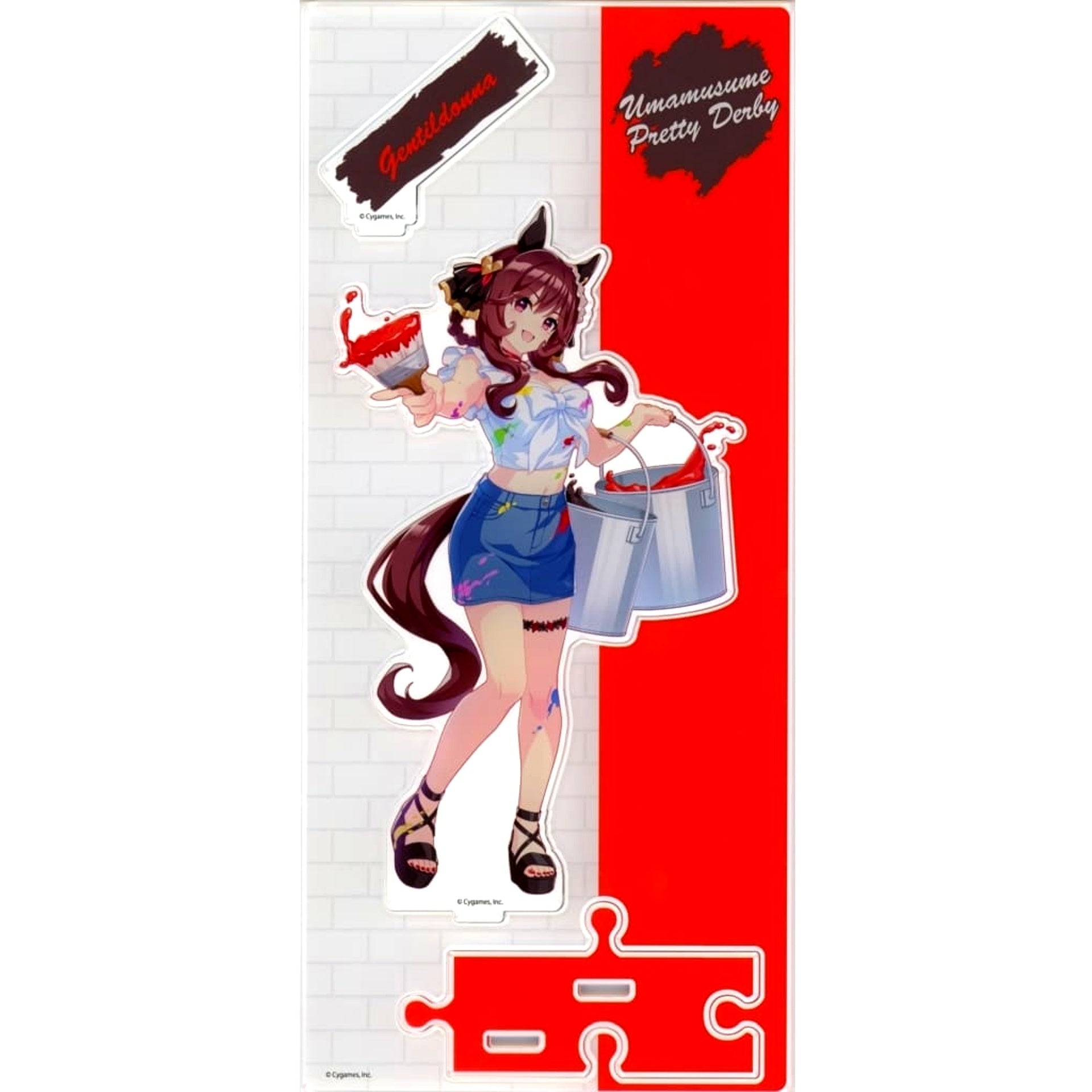 Gentildonna Umamusume: Pretty Derby NAMCO Promotion third Chara Pop Store Acrylic Stand Painter Style [USED]