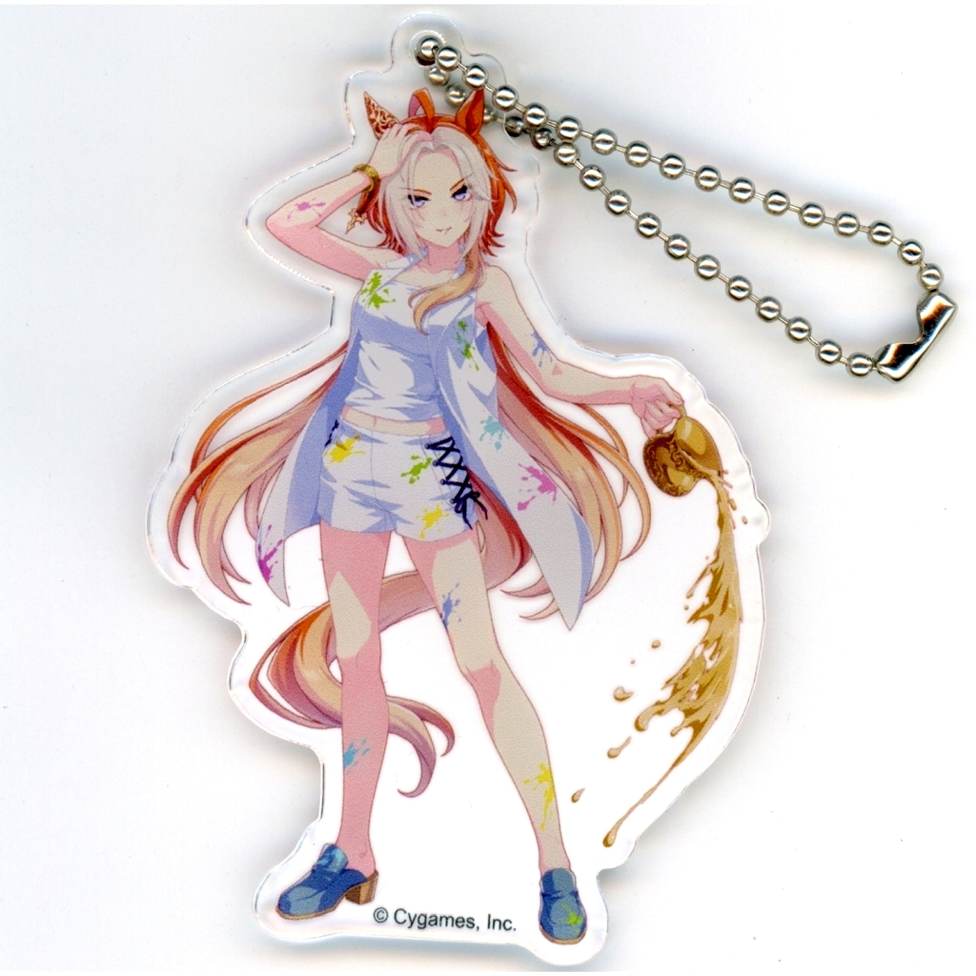 Orfevre Umamusume Pretty Derby Acrylic Keychain Painter Style NAMCO Promotion third Chara Pop Store [USED]