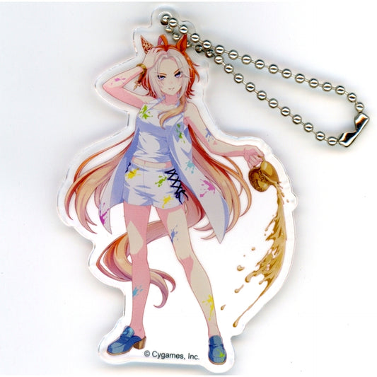 Orfevre Umamusume Pretty Derby Acrylic Keychain Painter Style NAMCO Promotion third Chara Pop Store [USED]