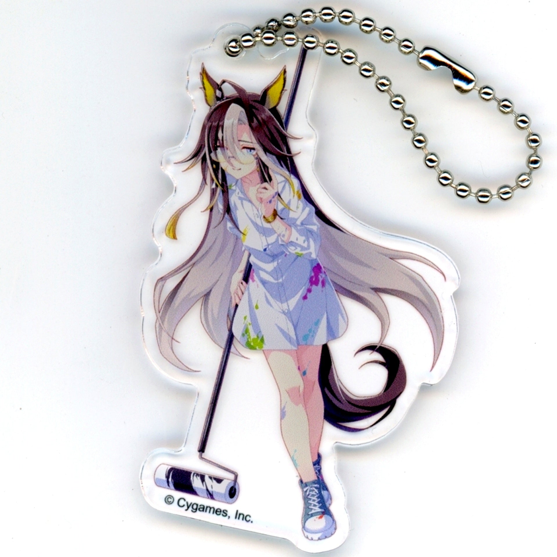 Dream Journey Uma Musume Pretty Derby Painter Style Acrylic Keychain NAMCO Promotion third Chara Pop Store [USED]