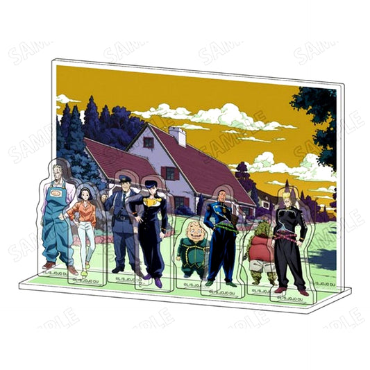 Group 1 RE Acrylic Diorama JoJo's Bizarre Adventure Part 4 Diamond is Unbreakable [USED]