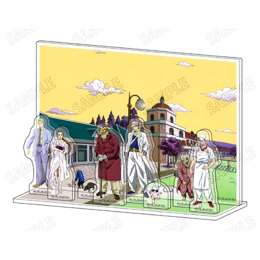Group 2 RE Acrylic Diorama JoJo's Bizarre Adventure Part 4 Diamond is Unbreakable [USED]