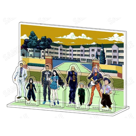 Group 4 RE Acrylic Diorama JoJo's Bizarre Adventure Part 4 Diamond is Unbreakable [USED]