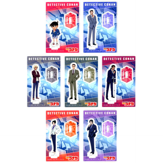 Set of 7 Detective Conan Trading Mini Acrylic Stand M [USED]