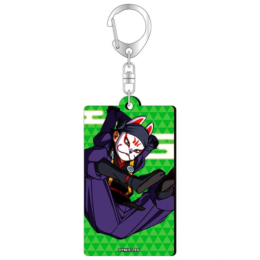 Genba Kazama The Elusive Samurai Metal Acrylic Keychain [USED]