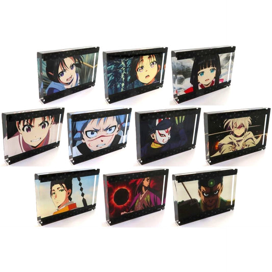 Set of 10 The Elusive Samurai Mini Acrylic Block [USED]