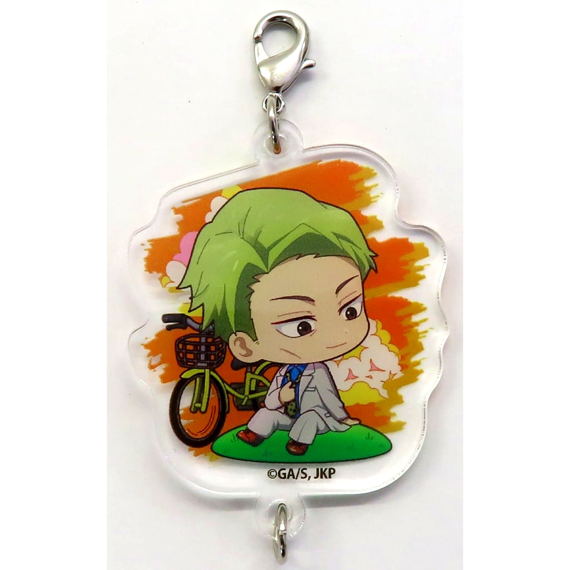 Kento Nanami Jujutsu Kaisen Pop Up Shop Cycling Vol.2 Chibi Char Connecting Acrylic Charm Break Ver [USED]