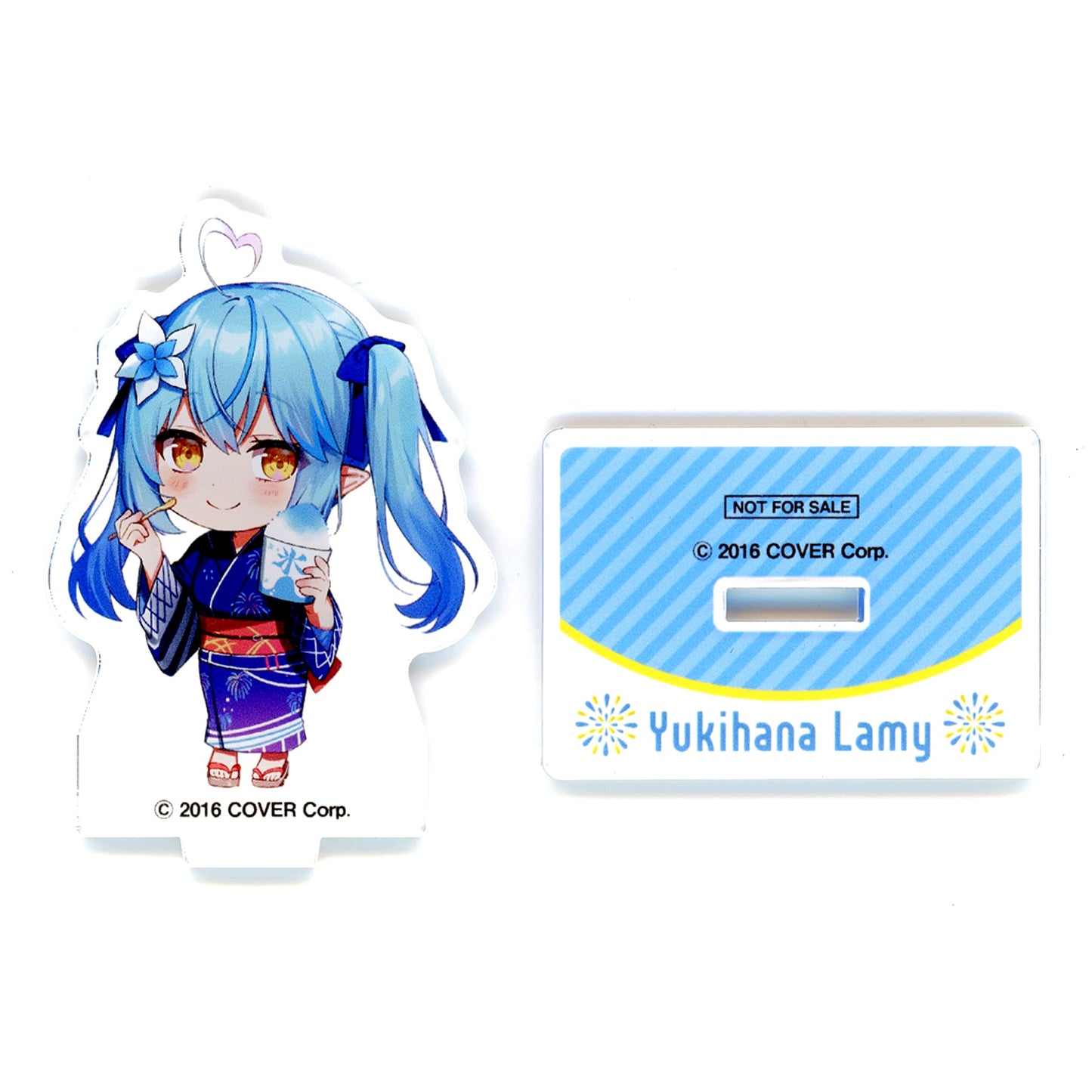 Yukihana Lamy Virtual YouTuber Hololive x Dodecamin Lottery Winner Item Original mini Acrylic Stand [USED]