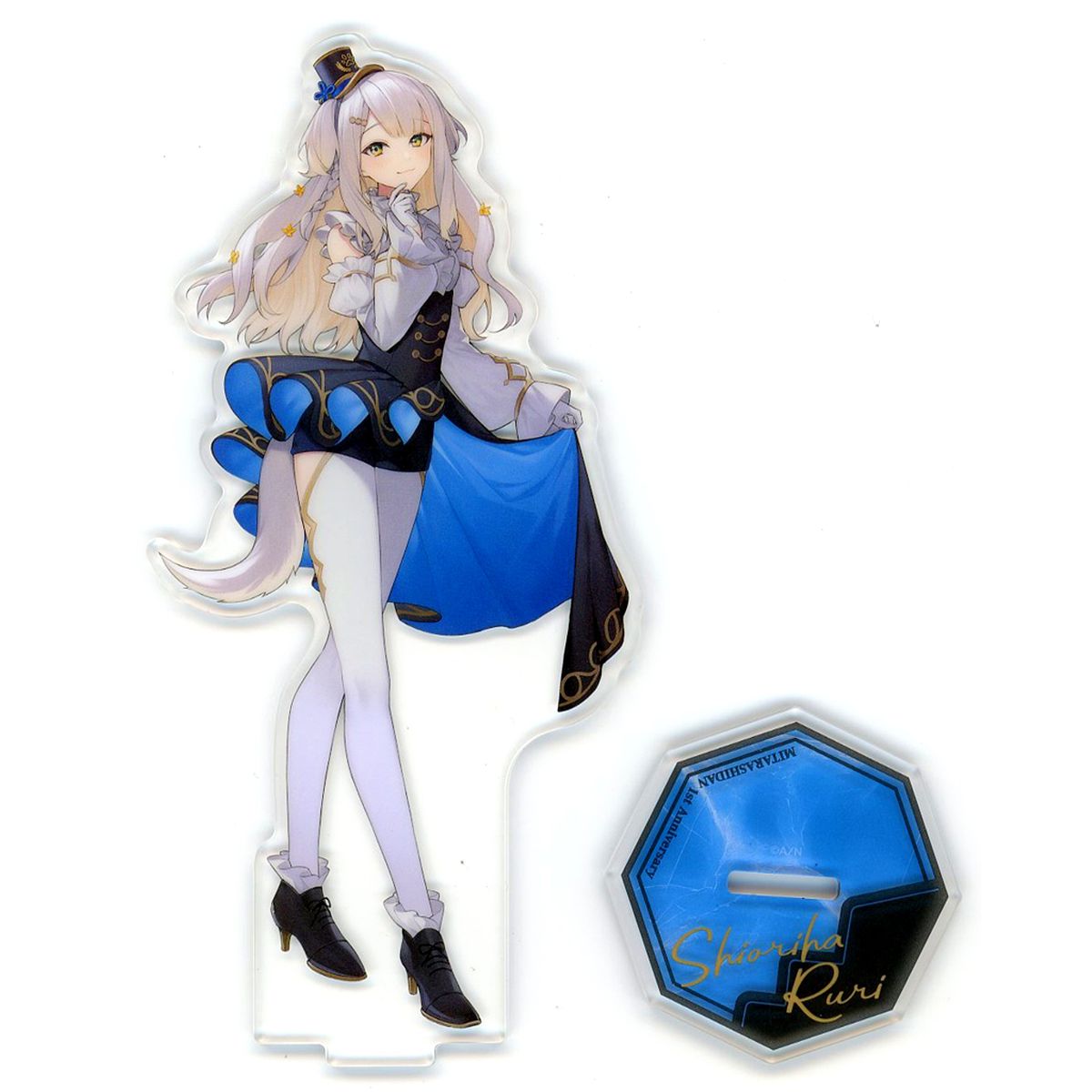 Shioriha Ruri Acrylic Stand Virtual YouTuber Nijisanji Mitarashi-dan 1st Anniversary [USED]