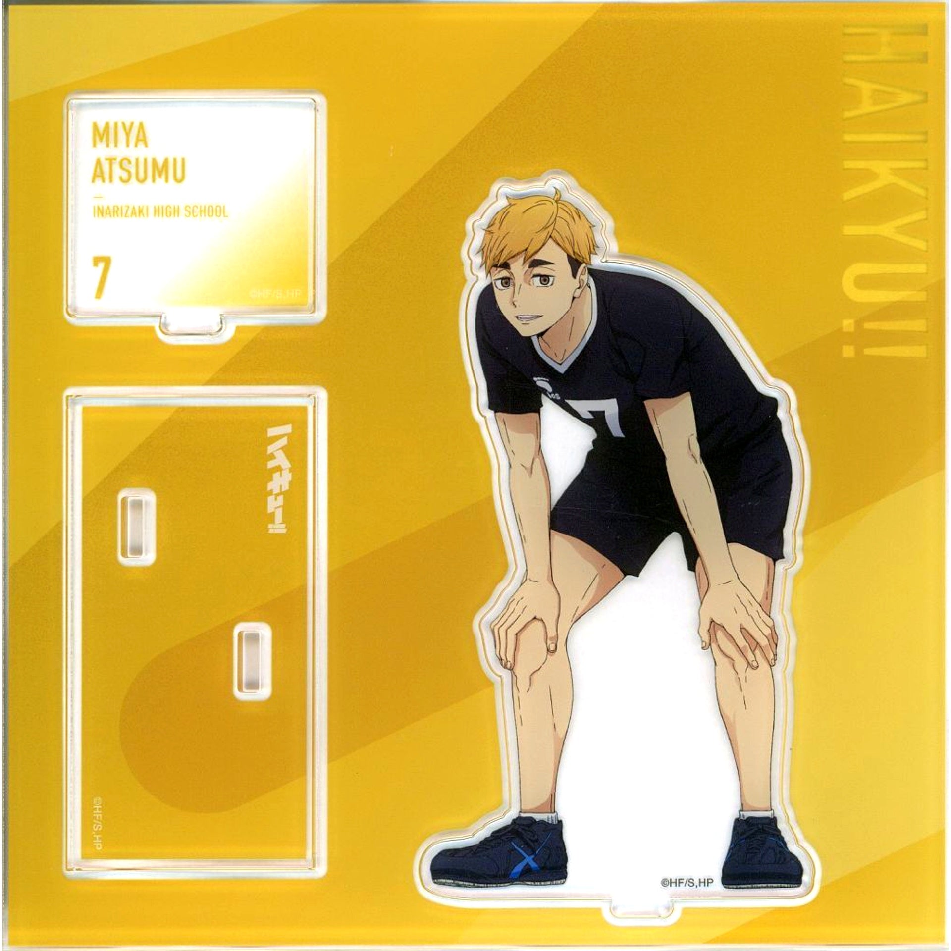 Atsumu Miya Acrylic Stand Standing Illustration Ver. Haikyu!! SPECIAL POPUP 2025 at baseyard tokyo [USED]