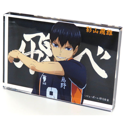 Tobio Kageyama Acrylic Block Haikyu!! SPECIAL POPUP 2025 at baseyard tokyo [USED]