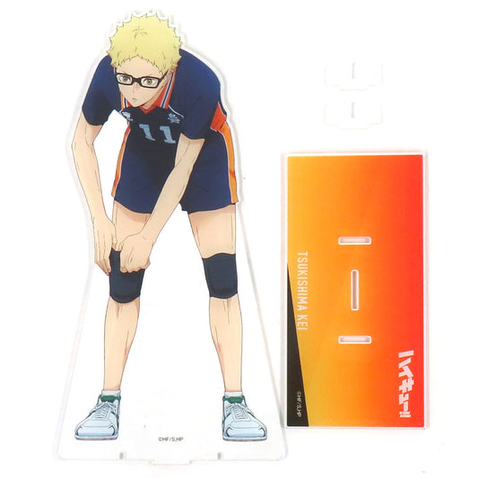Kei Tsukishima Acrylic Mega Figure Haikyu!! SPECIAL POPUP 2025 at baseyard tokyo [USED]