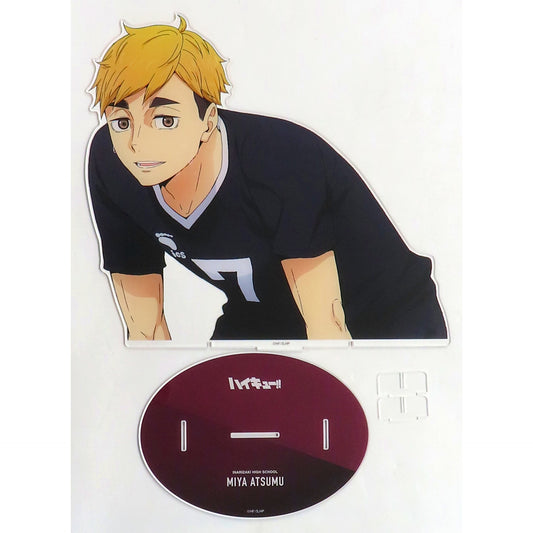 Atsumu Miya Acrylic Mega Stand Haikyu!! SPECIAL POPUP 2025 at baseyard tokyo [USED]