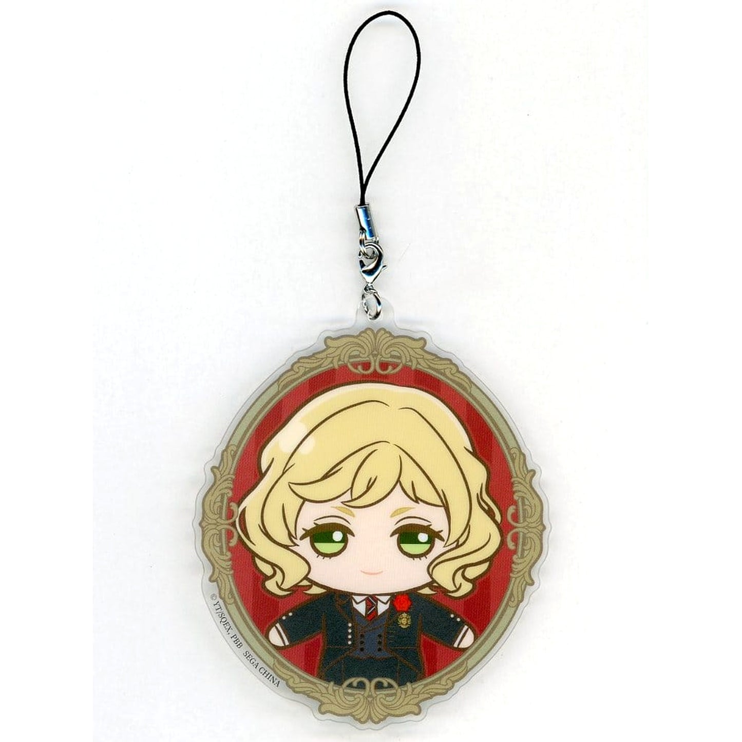 Black Butler: Public School Arc Maurice Cole Sega Lucky Kuji Petit Art Collection Acrylic Strap Prize D [USED]
