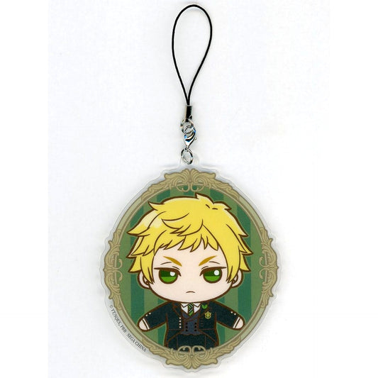 Black Butler: Public School Arc Edward Midford Sega Lucky Kuji Petit Art Collection Acrylic Strap Prize D [USED]