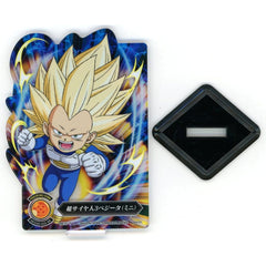 Ichiban Kuji Dragon Ball DAIMA 2nd ACLLECT Super Saiyan 3 Vegeta Mini Prize J Acrylic Stands [USED]
