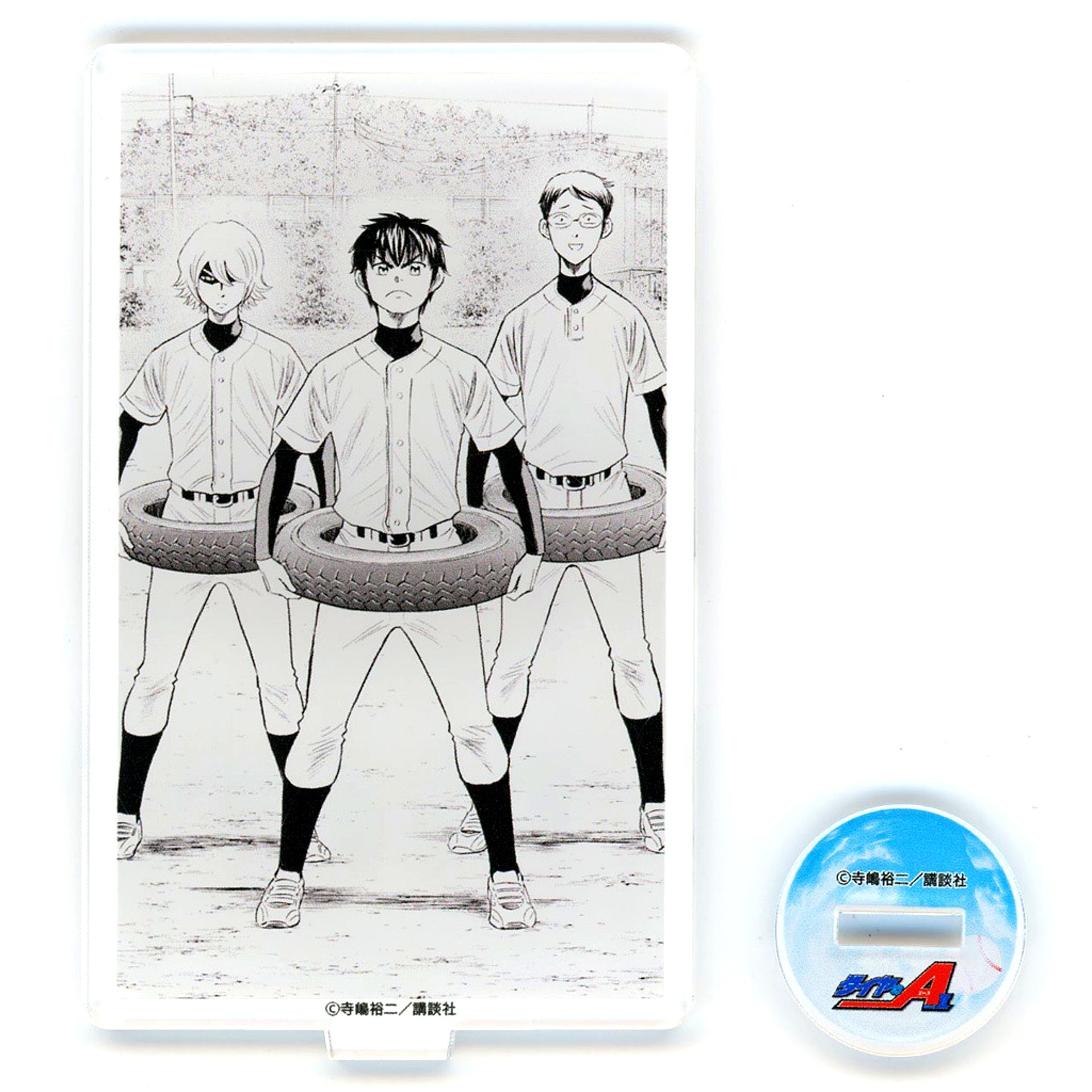 Group 3 People Tire Ace of Diamond act II POP UP SHOP Acrylic Stand Vol.1 [USED]